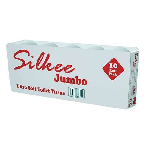 Silkee Silkee Jumbo Tissue 10 Pack
