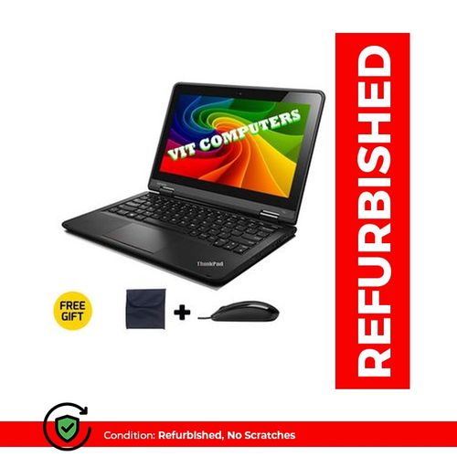 Lenovo 11e Refurbished Mini Laptop 4GB RAM 128 SSD- Black