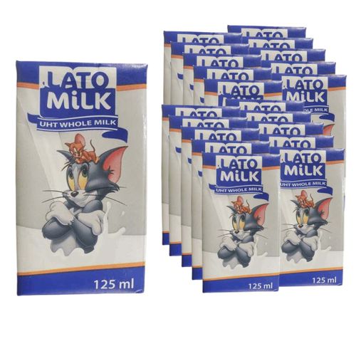 Lato Milk Pack Of 24 Plain UHT 125Ml