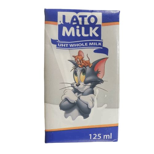 Lato Milk Pack Of 24 Plain UHT 125Ml