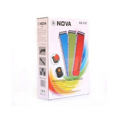 Nova Professional Rechargeable Trimmer - Black