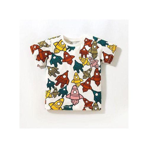 2023 Children's Tshirt Summer New European and American Boys Base Shirt Cartoon C