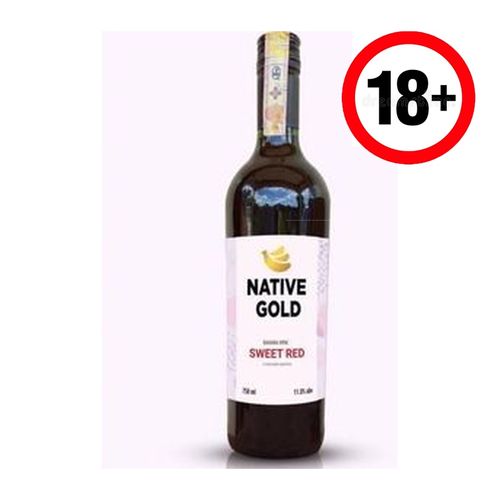 Native Gold Sweet Red Wine -750ml