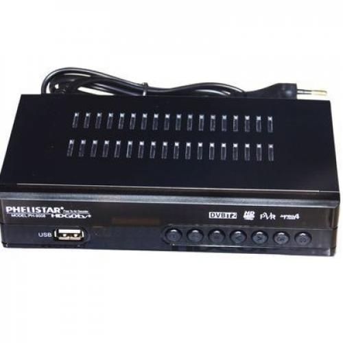 Phelistar Free To Air Decoder Full HD 1080P - Black
