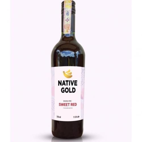 Native Gold Sweet Red Wine -750ml