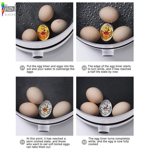 Kitchen Egg Timer 2 Pieces Set Heat Resistant Chicken Type
