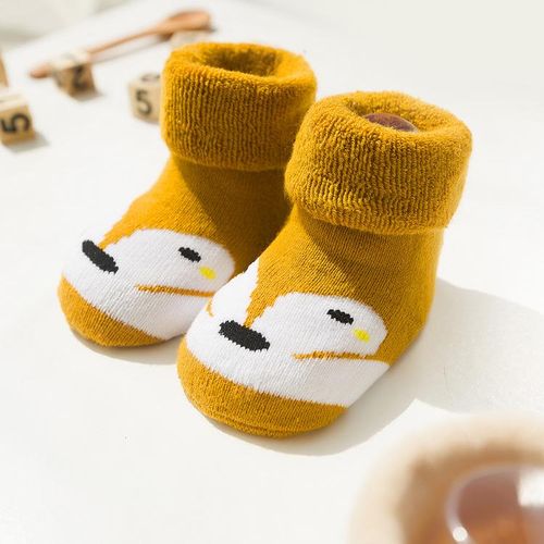 0-3 Years Old Newborn Cotton Children's Socks Terry Socks Baby Towel Socks Thickened Winter Baby Socks Mid-Calf Length Socks