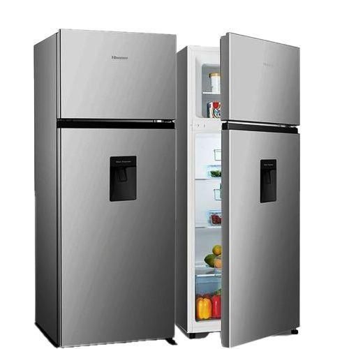 Hisense 270 Liters Double Door Defrost Refrigerator With Dispenser RD-27DR - Silver 3 Years Warranty
