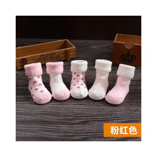 0-3 Years Old Newborn Cotton Children's Socks Terry Socks Baby Towel Socks Thickened Winter Baby Socks Mid-Calf Length Socks