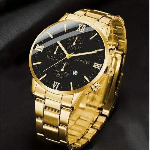 Mens Watches Quartz Wristwatch Men Business Casual Watch