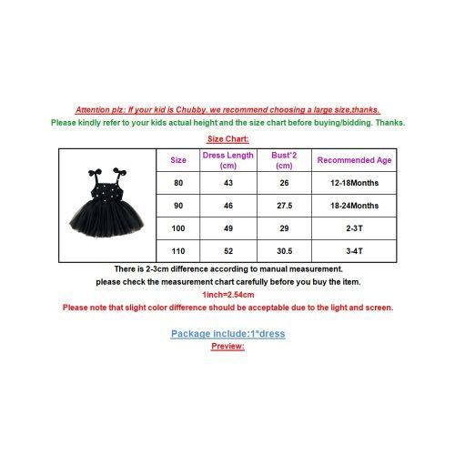 Baby girls princess dress black & white polka dot sling dress