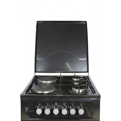 Blueflame Blue Flame Two Gas + Two Electric Upright Oven, 50x50cm - C5022E-B - Black