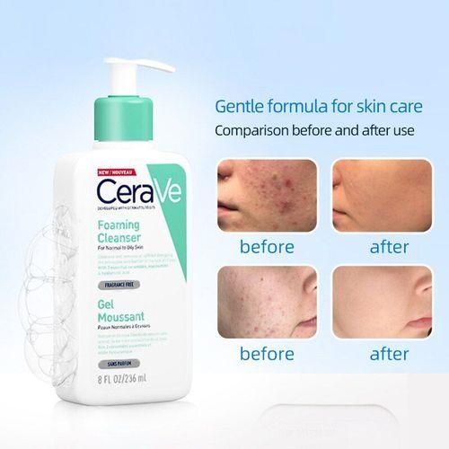 Cerave Foaming Facial Cleanser Niacinamide Oil Control