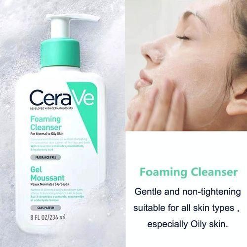 Cerave Foaming Facial Cleanser Niacinamide Oil Control