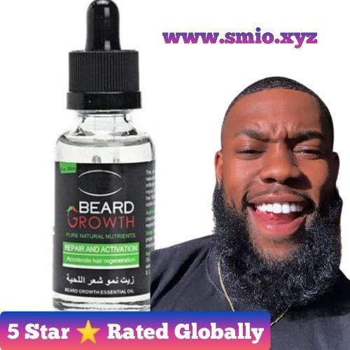 Aichun Upgraded Organic 15 Times Rapid Beauty Beard Growth Essential Oil For Fast Beard Growth - 30ml