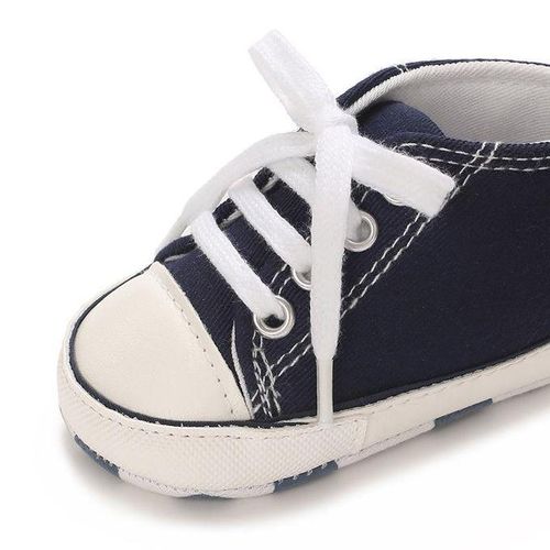 Classic Baby Canvas Sports Shoes Newborn Soft Soled Birthday Party Walking Shoes