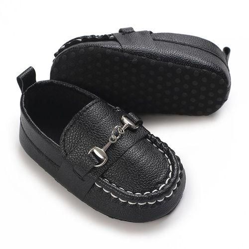 Spring And Autumn Infants And Young Children's Shoes 01 Year Old Male And Female Infants Learning To Walk Bean Shoes Non Slip Cloth Soles Wear Resistant Flat Shoes