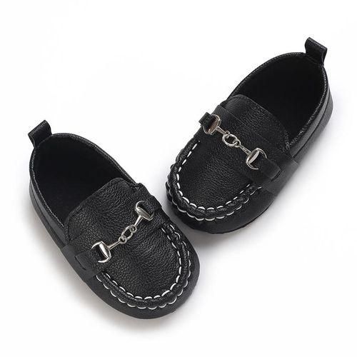 Spring And Autumn Infants And Young Children's Shoes 01 Year Old Male And Female Infants Learning To Walk Bean Shoes Non Slip Cloth Soles Wear Resistant Flat Shoes