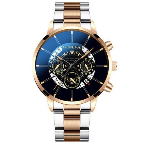 Men Business Watches Clock Male Stainless Steel Quartz Wrist Watch