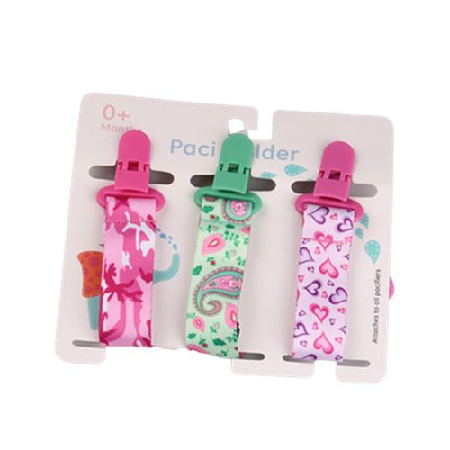 Baby Pacifiers Clip Beautiful Durable Assorted Colors Collection Pacifiers Clip For Kids Newborn New,T9 NO5116