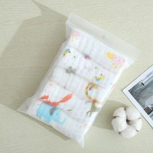 5pcs Thickened Muslin 30X30cm Cotton Soft Towel Burp Cloth
