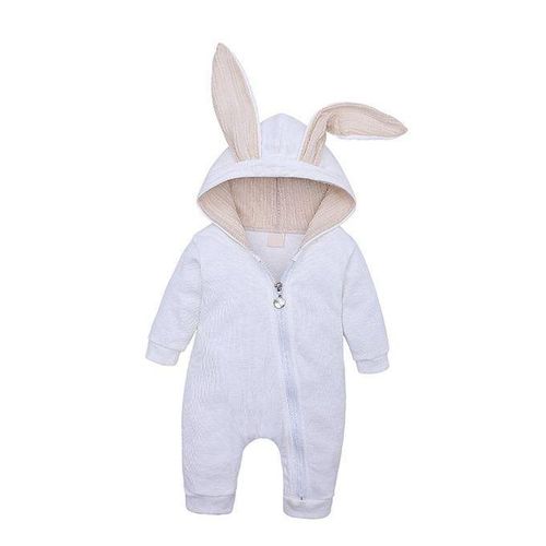 Prettyia     New     Born     Baby     Rabbit     White (0-3 Months)