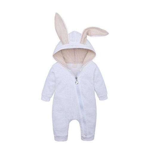 Prettyia     New     Born     Baby     Rabbit     White (0-3 Months)