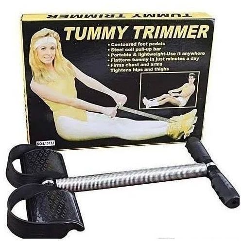 Tummy Trimmer Body Workout Equipment - Black, Yellow