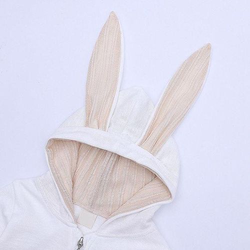 Prettyia     New     Born     Baby     Rabbit     White (0-3 Months)