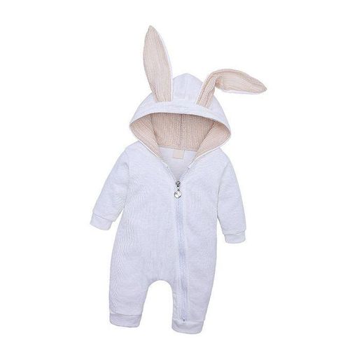 Prettyia     New     Born     Baby     Rabbit     White (0-3 Months)