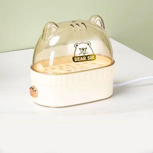 ADAMES Electric Egg Boiler, Steamer Egg Custard Timed Egg