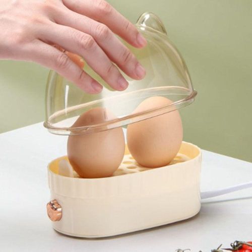 ADAMES Electric Egg Boiler, Steamer Egg Custard Timed Egg