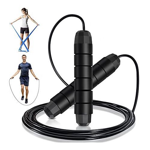 Firm Grip Skipping Rope - Black