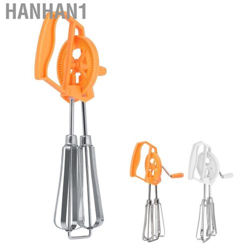 Hanhan1 Egg Beater Widely Used Hand Crank Manual Mixer for