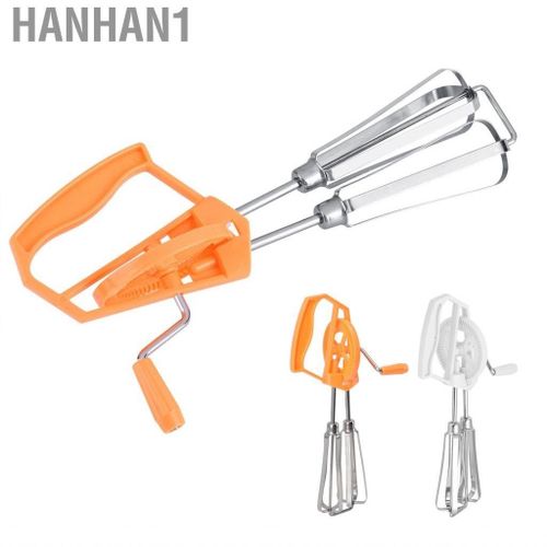 Hanhan1 Egg Beater Widely Used Hand Crank Manual Mixer for