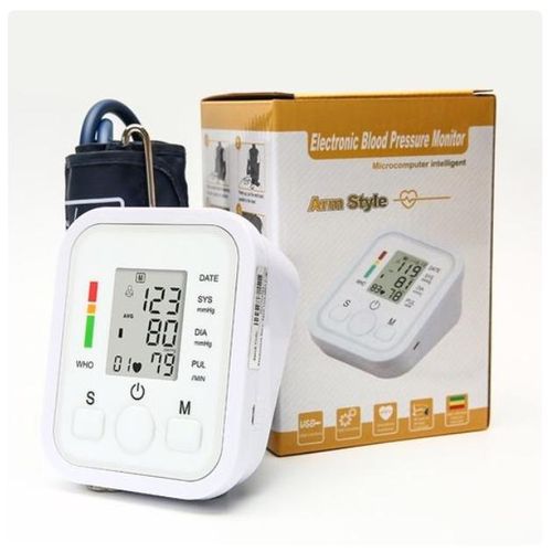 Blood Pressure Monitor Armband Cuff 22-32cm Arm Circumference Voice Announcements