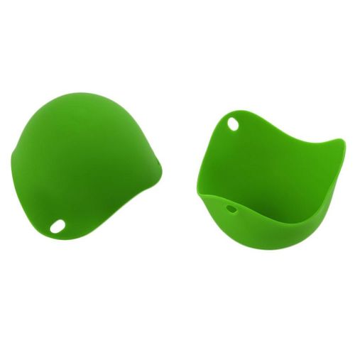 DEICY.YL 2Pcs Silicone Nontoxic Egg Poacher Tray Fried