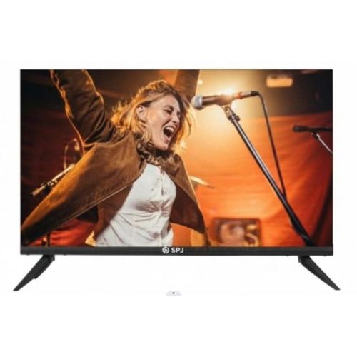 SPJ 24 Inch DVB/T2 Full Screen Digital Tv ( Solar Compatible )- Black