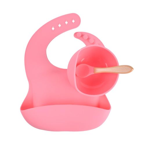 silicone dinner plates Rose