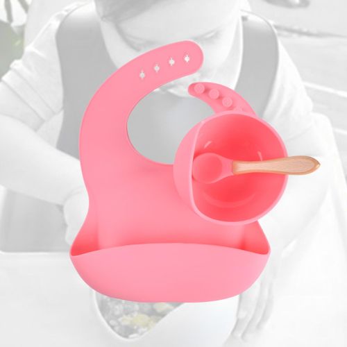 silicone dinner plates Rose