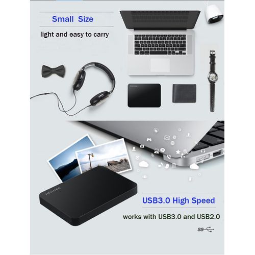 Toshiba 500GB Laptops External Hard Disk Portable
