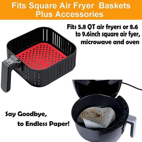 Silicone Mat Kitchen Accessories Air Fryer Non-Stick Baking