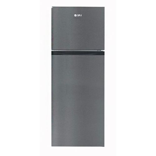 SPJ 160 Liters Defrost Double Door Top Freezer Fridge – Silver – (5 YR WRNTY)
