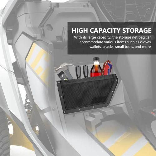 Seat Back Storage Mesh Bag UTV Seatback Storage Organizer