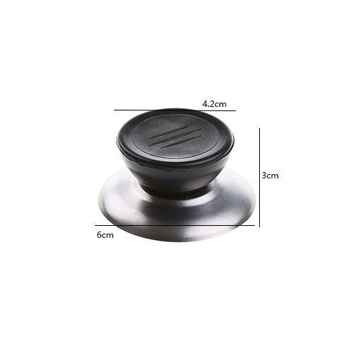 10 PCS Kitchen Universal Replaceable Pot Cover Handle Circular Plastic Knob