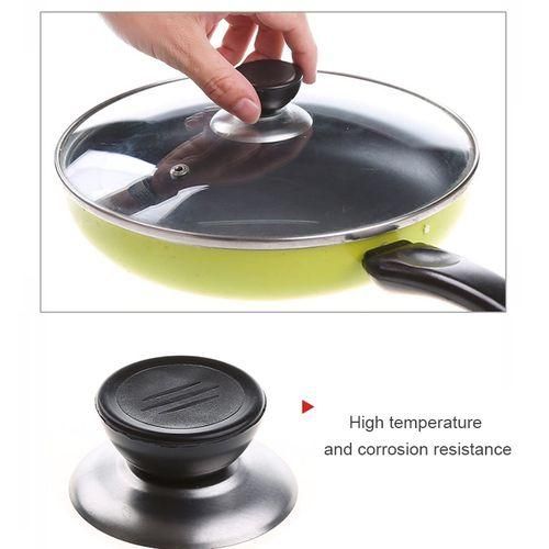 10 PCS Kitchen Universal Replaceable Pot Cover Handle Circular Plastic Knob