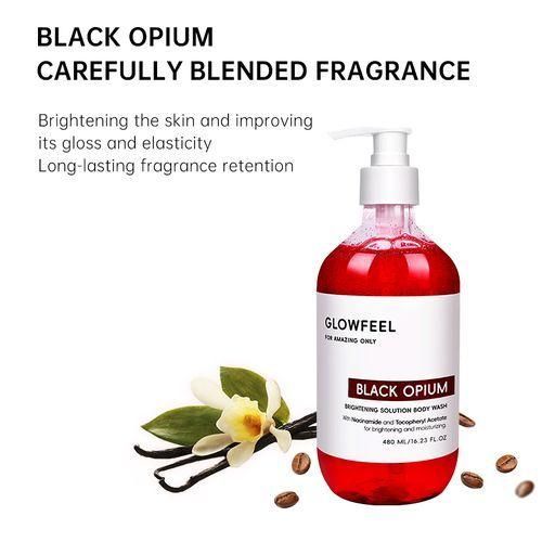 GLOWFEEL Brightening Solution Body Wash Scented Shower Lotion For Moisturiz-ing With Niacinamide