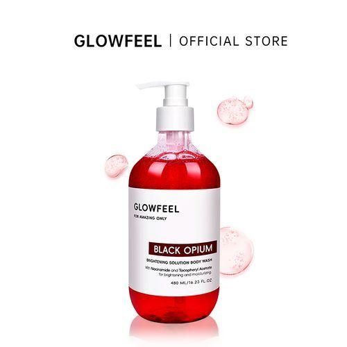 GLOWFEEL Brightening Solution Body Wash Scented Shower Lotion For Moisturiz-ing With Niacinamide