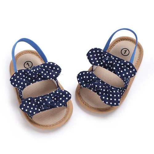 Summer Fashion Baby Sandals Baby Girl Bow Soft Sole Comfortable Walking Shoes