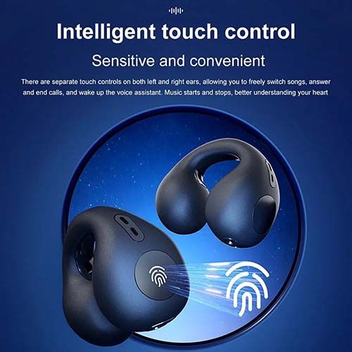 Bone Conduction Bluetooth Headphones Sports Ear Clips